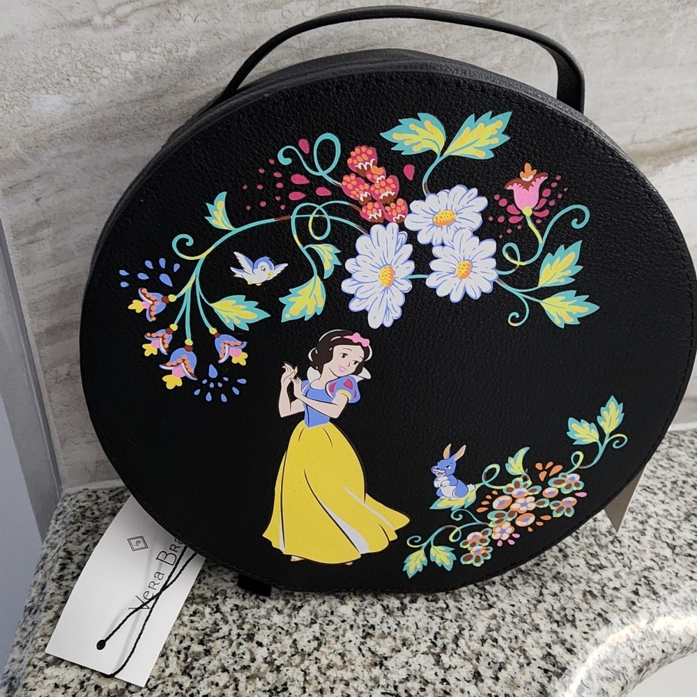 NWT Vera Bradley Whimsy Cosmetic in Disney Snow White Beauty Bag